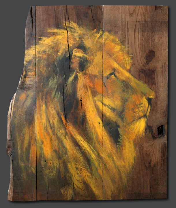 No H487 | Öl auf Holz | ca. 84 x 70 | 2015